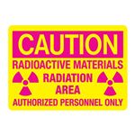 Radioactive Materials/Radiation Area/Auth Personnel Only